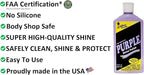 Products – Purple Metal Polish 1 Gallon Size - No Silicone, Body Shop Safe, Great for Aluminum, Brass, Copper, Chrome, Silver, Stainless and Gold, Motorcycle, Boat, RV