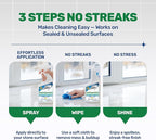 Black Diamond Stoneworks Granite Counter Cleaner: USDA Certified BIOBASED- Safe for Granite and other stone countertops. Safe for food contact formula to keep your countertops looking fresh and clean!