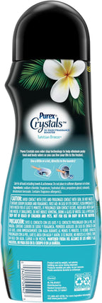 Purex Crystals in-wash Fragrance and Scent Booster, Tahitian Breeze, 21 Ounce (Pack of 4)