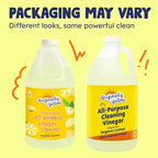 Originally Yellow Lemon White Vinegar For Cleaning Purpose | USA Made All Purpose Cleaner | Use as Glass, Kitchen & Floor Cleaner | Plant Derived Cleaning Vinegar 1 Gallon in 2 pack | 128 Oz