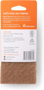Full Circle Neat Nut, Walnut Scour Pads – Pack of 8 – Powerful, Non-Scratch Dish Scrubber Made with Plant-Based & Recycled Materials, Safe for Nonstick