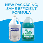 Fly-Zyme, Highly Concentrated Enzyme Drain Cleaner for Pipes, Drain Gel for Fruit Flies, Organic Waste Degrader & Odor Neutralizer, 1 Gallon