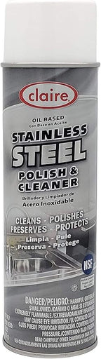 Claire Manufacturing CL8411PK Stainless Steel Polish Cleaner, 15 Ounce (Pack of 1)