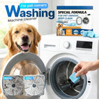 Washing Machine Cleaner Tablets 24 Pack, 2026 Upgraded Washer Cleaner Tablets for HE Top Front Load Washer, Removes Pet Hair, Odors, Suitable for Pet Owners (36 Pack)