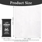 300 Pcs Ultra Thick Soft Large Body Wipes Individually Wrapped(7.87" x 9.45"),Shower Wipes for Adults Bathing No Rinse,Personal Cleansing Wipes for Travel Gym,Bulk Deodorant for Homeless.