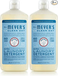 MRS. MEYER'S CLEAN DAY Ultra Concentrated Laundry Detergent,Rain Water Scent,24.3 fl oz,(Pack of 2)