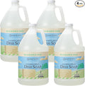 Ginger Lily Farms Botanicals Plant-Based Foaming Spray Dish Soap, Concentrated Formula with Max Grease Cleaning Power, Cruelty-Free, Fragrance-Free, 1 Gallon (Pack of 4)