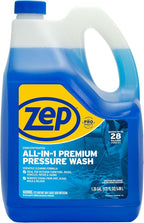 Zep All-In-1 Pressure Wash Cleaner (Case of 4) Concentrated Formula Makes 28 Gallons (ZUPPWC160)