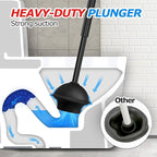 2Pack 2 in 1 Toilet Brush and Plunger Set,Toilet Bowl Brush Plunger Set,Toilet Brush Plunger Combo,Cleaning Brush,Cleaning Supplies,Groove Gap Brush,Bathroom Cleaning Tools