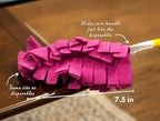Xanitize Fleece Refills for Swiffer Hand Duster - Reusable, Dry Duster - 5-Pack Rainbow (Pasterl 10PK)
