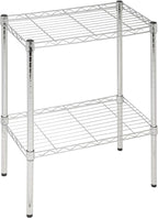 Heavy-Duty Pantry Organizers and Storage with Adjustable Shelves, No Tool Assembly, Bathroom Storage Solution, Storage Shelves with 250 Pound Weight Capacity Per Shelf