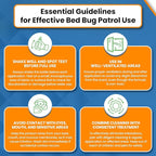 TSA Approved Bed Bug Spray 3oz – Natural Plant-Based Killer for Luggage, Travel, Hotels, Airbnb, Cars & Buses – Safe for Children & Pets – Compact On-The-Go Use – Bed Bug Patrol