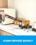 Brigii Crevice Vacuum, Cordless Mini Vacuum, 2 in 1 Handheld Vacuum & Air Duster, Lightweight 0.88lbs, USB-C Rechargeable-M5