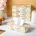 Yinder 12 Packs Facial Tissue Box 1560 Sheets Soft Facial Tissue Box for Fall Halloween Christmas 2 Ply 130 Sheets Disposable Travel Tissues Bulk for Car Household Kitchen(Fresh Lily)