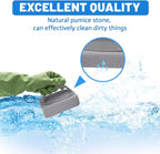 8Pcs Pumice Stone for Cleaning, Pumice Stone for Pool Tile Cleaning Pumice Stone Cleaner Brush with Handle, Pumice Cleaning Stones Scouring Stick Hard Water for Bathtubs Grills Swimming Pools