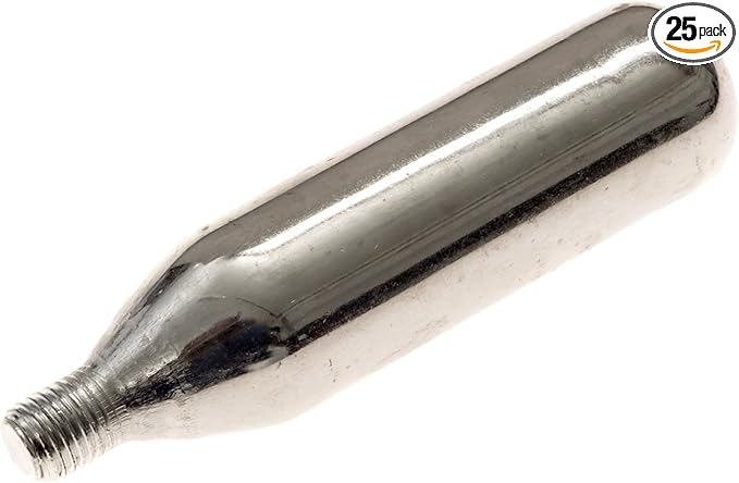 25 Pack 16 Gram 16g CO2 Cartridges for Drain Line Cleaner