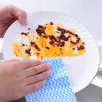 Disposable Dish Cloths Disposable Cleaning Towels 50 Pack Heavy Duty Reusable Disposable Kitchen Cleaning Cloths for Kitchen, Bathroom, Household Cleaning