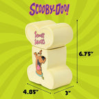 Silver Buffalo Scooby-Doo Scooby Snacks Sculpted Ceramic Snack Jar, 4.85” x 3” x 6.75”