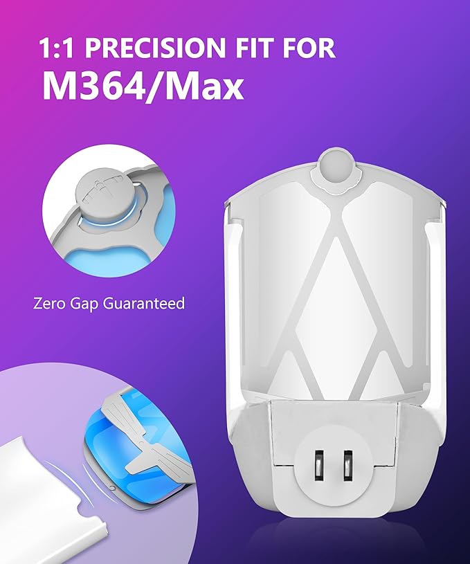 4 Pack Refill Cartridges, 2025 Upgraded High-Stick Refills, Compatible with Indoor Light M364 & Max, Easy to Replace