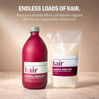 Kair Signature Fabric Conditioner - Cedarwood, Amber & Iris | Plant-Based Fabric Softener, 16.9 Fl Oz, Vegan, Cruelty-Free, Biodegradable, Anti-Static Softens & Protects Fibers