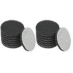Power Scrub Pads, Scrubbing Pads 1000 Grits Scouring Discs - Fitting for (Home Kitchen Cleaning - Drill Attachment - Scrubber Replacement) 16 Pcs & 4 Inch & Gray