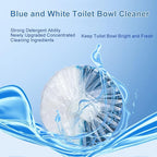 KIISIISO Toilet Bowl Cleaner Tablets, 12 PACK Commercial Household Bathroom Cleaners, Automatic Toilet Tank Cleaners Deodorizers