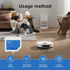 3pcs Compatible with Dreame Vacuum Cleaner Solution, Multi-Surface Floor Cleaning Solution Compatible with L10s Ultra Robot Vacuum (31.74 Fl Oz) (3 bottle)