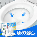 USKICH Toilet Bowl Cleaner 40 PACK, Household Automatic Toilet Bowl Cleaners with Bleach, Bathroom Toilet Tank Cleaners Tablets with Sustained-Release Technology for Deodorizing & Descaling