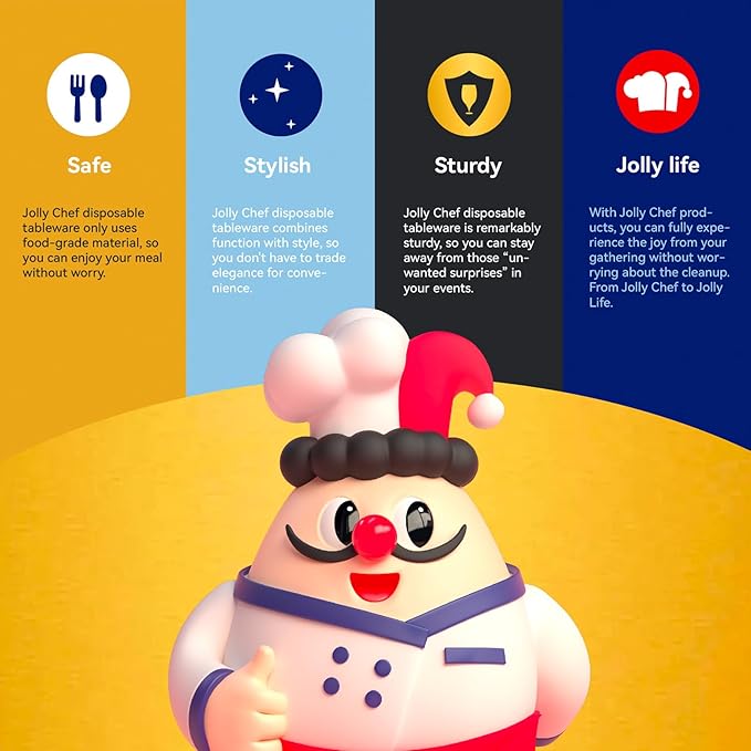 JOLLY CHEF 400 Count 3 oz Paper Cups, Disposable Mini Bathroom Mouthwash Cups for Home, Office, School, Store