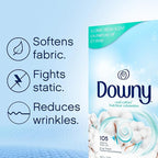Downy Fabric Softener Dryer Sheets, April Fresh, 240 Count