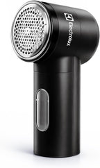 Electrolux Rechargeable Fabric Shaver | Compact Travel Lint Remover for Clothes & Furniture | Eliminates Fuzz & Pilling | 3-Speed Electric Lint Shaver with Type-C Fast Charging Port - Black
