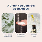 Truly Free Natural Dishwasher Cleaner - Dish Washer Machine Descaler, Fights Grease & Limescale, Hard Water Stain Remover, Smell Eliminator for Clean Dishwashers - Lemon Fresh Scent, 4 oz (Pack of 1)