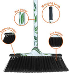 Leaf Design Broom 2-Pack