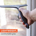 Eco-Friendly Window & Shower Squeegee – Recycled‑Plastic Handle, Rubber Blade for Glass, Tile & Mirror Cleaning