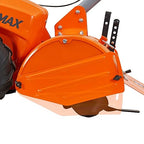 YARDMAX 18 in. 212 cc Gas OHV Engine Rear Tine Tiller with Dual Rotating Tilling