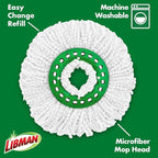 Libman Tornado Spin Mop Refills - Case of 2