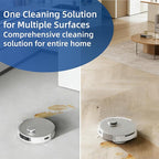 1L Floor Cleaner,Compatible with ECOVACS DEEBOT T30S COMBO / T30S / X2 COMBO / X2 OMNI / T20 OMNI / X1 OMNI / X1 TURBO / T10 OMNI / X9 Pro OMNI,Deep Cleans for Multiple Hard Floors.(1 bottle)