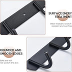 Magnetic Utensil Holder For Fridge, Heavy Duty Magnetic Coat Rack For Metal Door, Magnetic BBQ Tool Rack, Strong Magnet Bar With 6 Hooks Storage Hanger Hanging Kitchen Utensil, Coat, Towel, Grill Tool
