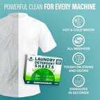 Fabric Softener Sheets bundle with 100 Strips Unscented Laundry Detergent Sheets