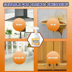 All in One Cabinet Cleaner, Kitchen Cabinet Cleaners and Polishers, 3.38 Oz All Purpose Kitchens Heavy Oil Cleaning Agent, For Stove,Oven,Dishwasher,Appliances (1)