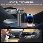 Handheld Vacuum Cleaner, 28000Pa Brushless Motor Cordless Car Vacuum Cleaner, 3-Speed Mini Hoovers with Multiple Brush Heads Hand Held Vacuum Cordless for Office, Home, Kitchen, Car, Pet Hair