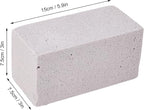 WALFRONT 6PCS Pool Pumice Stone for, PVC Material Scouring Sticks for Toilet Bowl Bathtub Shower Tile, Hard Water Remover for Kitchen Sink Swimming Pool Grates (L 15x40cm / 5.91x15.75in)