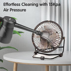 AFMAT Electric Air Duster Air Blower, Replacement for Compressed Air Cans, Multi-Use Cleaning Tools with 9.8ft Cord for Electronics, Keyboard, Fans, Hairs, Cars, BBQ, Super Powerful and Last for Years