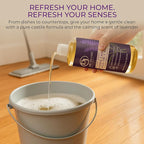 Dr. Jacobs Naturals Lavender Castile All-in-One Cleaner and Soap - Plant-Based Formula for House Cleaning Floors and Appliances - Gentle on Skin and the Planet - 32 oz, 2 Pack