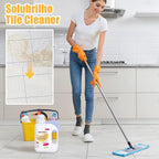 Kitchen Stain Remover - Shower Tile Cleaner 500ml - Brightener Polish Cleaner for Grout Tile Countertop Sink Bathtub Wall Kitchen Bathroom