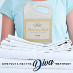 Tyler DIVA Glamorous Wash Laundry Detergent- 64 oz. - With Stain Remover Pen - DIVA Wash Liquid Detergent Designed for Sensitive Fabrics - Hand and Machine Washable