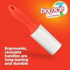 Bounce Lint Rollers to-Go, 3pc Set, Quickly Removes Lint and Debris, 240 Pre-Cut Sheets Total