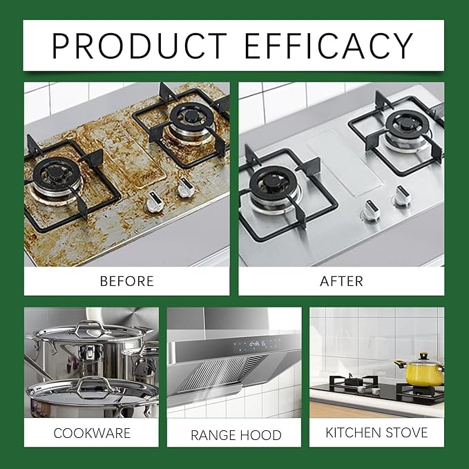 Electrolyzed Ion Kitchen Cleaner, 300ML Electrolyzed Ion Kitchen Cleaner Spray, Multi Purpose Cleaning Spray, For Hold,Oven,Stove,Range Hood (1PC)