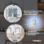 VEYOFLY Gnat Traps for House Indoor Refill, Fly Trap Indoor, Fruit Fly Traps for Indoors, Fly Catcher Indoor, Fly Trap, Plug in Catch for Fruit Flies, Moths, Gnats, Mosquito Trap (Pack of 5 Refills)
