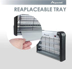 ASPECTEK Bug Zapper & Electric Insect Kill Mosquito Bug Fly & Other Pests Killer, Powerful 2800V Grid 20W Bulbs, Indoor use only